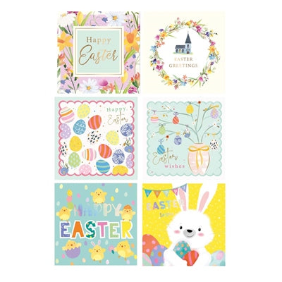 TALLON ASSORTED EASTER CARDS 8/PK. TA6461
