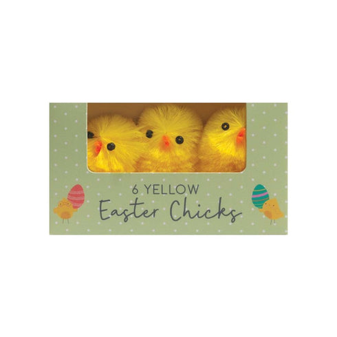 TALLON EASTER DECORATIVE MINI CHICKS 6/PK. TA6632