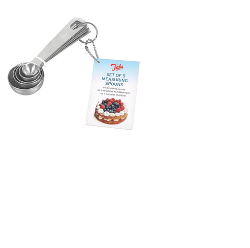 TALA STAINLESS STEEL MEASURING SPOONS 5/PK. 10A10550