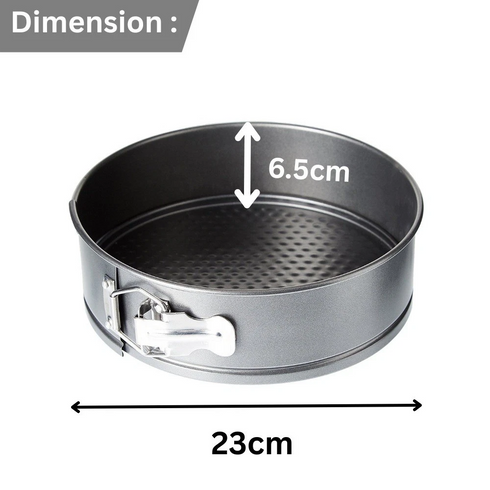 CHEF AID NON STICK SPRINGFORM CAKE PAN 23CM X 6.5CM. 10E10321