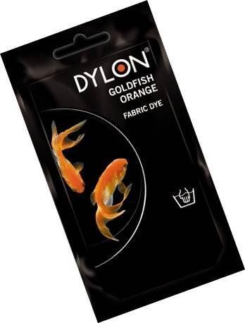 DYLON Fabric Dye Goldfish Orange 50g - Vibrant & Long-Lasting