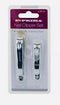 PRIMA STAINLESS STEEL 2PIECE NAIL CLIPPER SET WITHOUT FILE. 41183C