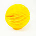 Yellow Honeycomb Pom Pom 8 Inch - Brighten Your Parties | UNI64251