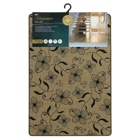 Elegance Flower Mat - JVL Indoor 75x50cm | 01-200