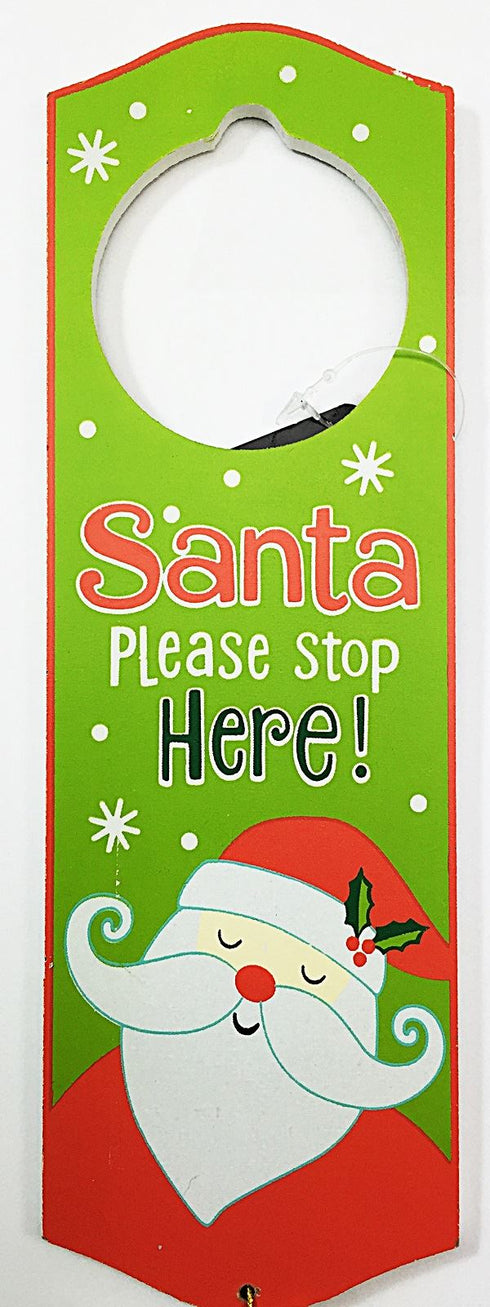 DELUXE FATHER CHRISTMAS XMAS SANTA MAGIC FRONT DOOR KEY WITH HANGER FESTIVE DECORATION..... NO CHIMN. PI524001