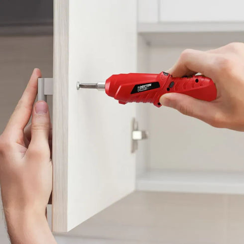 DEKTON 2 IN 1 3.6V CORDLESS SCREWDRIVER DRILL SET WITH RECHARGEABLE BATTERY. DT600015