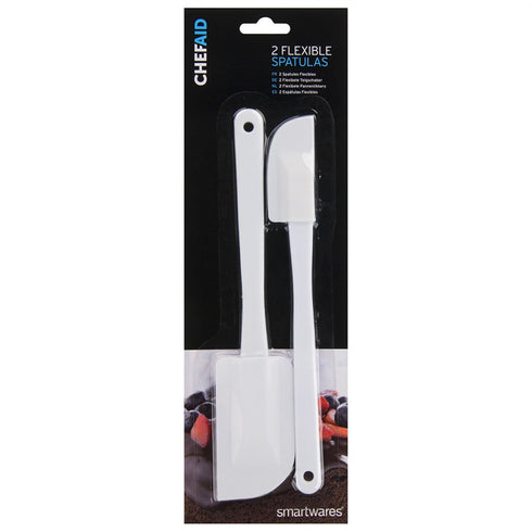 Flexible Spatulas Set - CHEF AID 2/PK for Versatile Cooking 10E00882