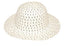 GO GLAM BONNET WITH SILVER THREAD WHITE. DP06288WHITE