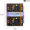 PUKKA PAD BLOOM B5 PROJECT BOOK ASSORTED SINGLE - 100 SHEETS OF 80GSM PAPER. 9494-BLM(ASST)