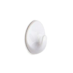 Large Adhesive Hooks - STAR PACK 2 Oval White 72139