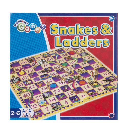Snakes Ladders Game - HTI Classic Family Board Fun 1374325