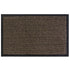 Barrier Mat Large - JVL Commodore 120cm x 170cm Brown/Black