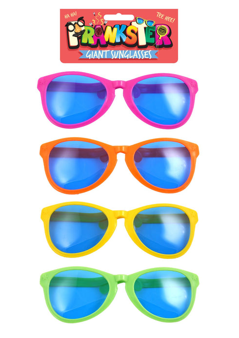 Giant Novelty Sunglasses 28cm - PRAKSTER Assorted Colors N03601