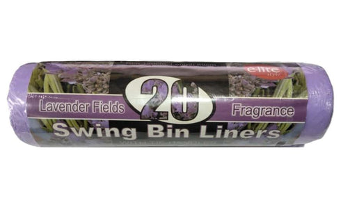 ELITE ASSORTED SCENTED PEDAL SWING BIN LINERS 20/PK. 2211010