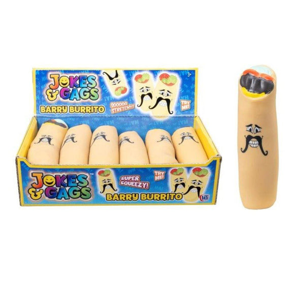 JOKES & GAGS SQUEEZE BARRY BURRITO TOY. 13763736