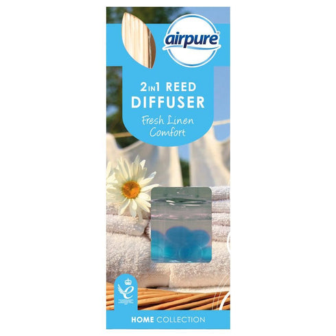 Reed Bead Diffuser - AIRPURE 2 in 1 Assorted RBD30 30ML