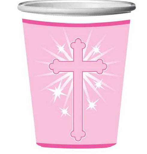 PK8 RELIGIOUS CUPS PINK. DP31033