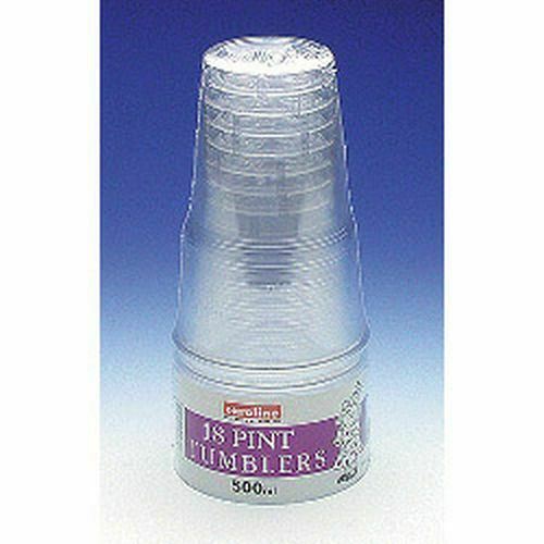 Caroline Tumblers Set - 1/2 Pint 18 Pack CV1622