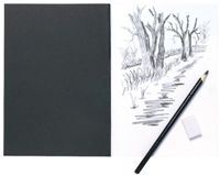 A5 Sketch Book - TIGER Card Cover, Black, 301727
