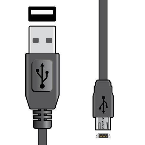 Micro USB Cable - AV:LINK 5Pin Type A to Micro B Lead 113.001UK