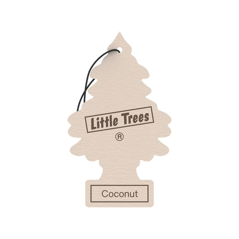 LITTLE TREES CAR AIR FRESHENER - COCONUT. MTR0053