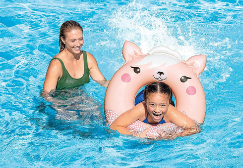 Inflatable Animal Ring - Cute Swim Accessory for Kids