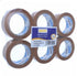HUL BROWN PACKING BUFF TAPE 48MM X 80M 6/PK. TP0001