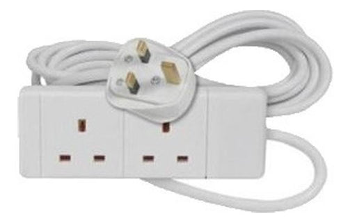 POWER PLUS 2 WAY 13AMP EXTENSION LEAD 2MTR. PP1002