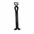 Boot Holder Rack - Durable Plastic Black Long Boot Storage DGI0712