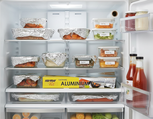 ALU WRAP LARGE EXTRA STRONG CATERING KITCHEN FOIL 300MM X 75M. 10666-FX12