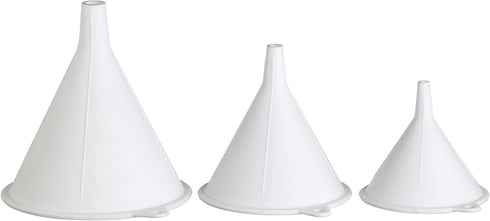 Plastic Funnel Set - ASHLEY 3-Pack BB-FF105 for Easy Pouring