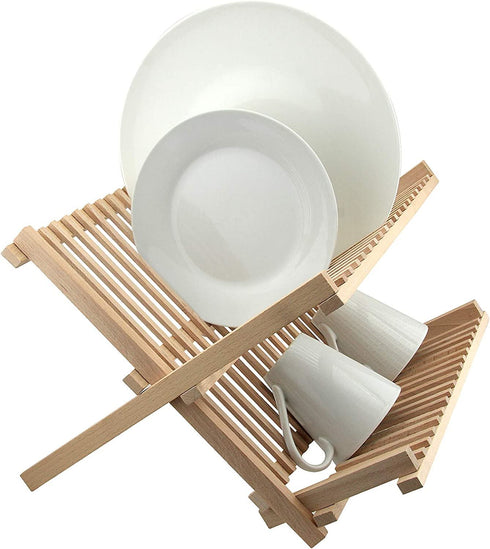 Beech Wood Dish Drainer - Elegant APOLLO AP1684 Kitchen Accessory