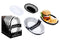 BURGER / BREAD / CHIPS PLASTIC SERVING BASKETS 23CM X 14CM 4/PK. AM2156