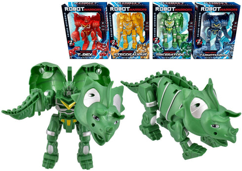 DINO-MECH T-REX ASSORTED COLOUR DINO ROBOT WORRIORS. TY0801