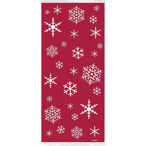 20 CHRISTMAS SPARKLE TREE CELLO BAGS. UNI44501