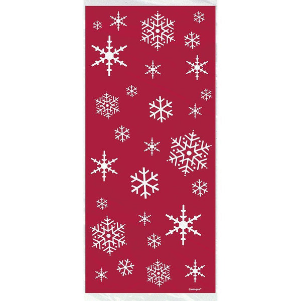 20 CHRISTMAS SPARKLE TREE CELLO BAGS. UNI44501