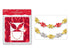 CHRISTMAS 2 COLOUR FOIL GARLAND. XDFFGL