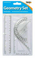 Tiger Geometry Set Small - Perfect for Precision Drawing T300920