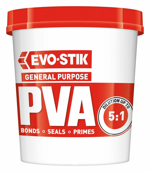 PVA Adhesive Glue - EVO-STIK General Purpose 500ml Tub