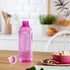 SISTEMA SQUARE ASSORTED COLOUR WATER BOTTLE 725ML. SIS880