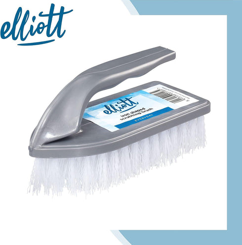 Iron Shaped Scrub Brush - ELLIOTTS 10F00146 for Efficient Cleaning