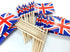 SHATCHI UNION JACK SANDWICH / COKTAIL PARTY FLAGS 50/PK. 116241