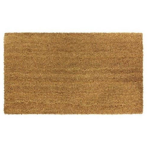PVC Coir Doormat - JVL Plain 39 x 59cm | 02-246
