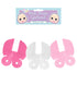 Pink Baby Pram Garland 2.6M - Adorable Nursery Decor X41172