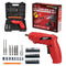 DEKTON 2 IN 1 3.6V CORDLESS SCREWDRIVER DRILL SET WITH RECHARGEABLE BATTERY. DT600015