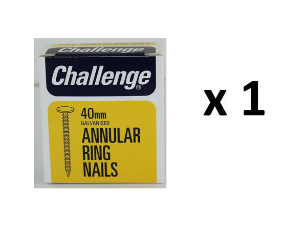Galvanised Ring Nails 40mm - Durable & Rust-Resistant