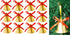 12 CHRISTMAS BELL DECORATIONS. HBC007