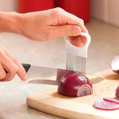 Onion Holder - CHEF AID 10E01627 for Easy Slicing