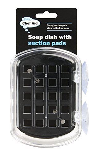 Suction Soap Dish - CHEF AID SOAP DISH WITH SUCTION PADS 10E00064