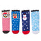 ASSORTED DESIGN LADIES XMAS SOCKS 2PK. BML87080